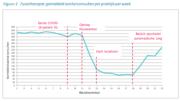 Grafiek fysiotherapie