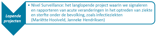 Tijdig signaleren van een epidemie van (infectie)ziekten 