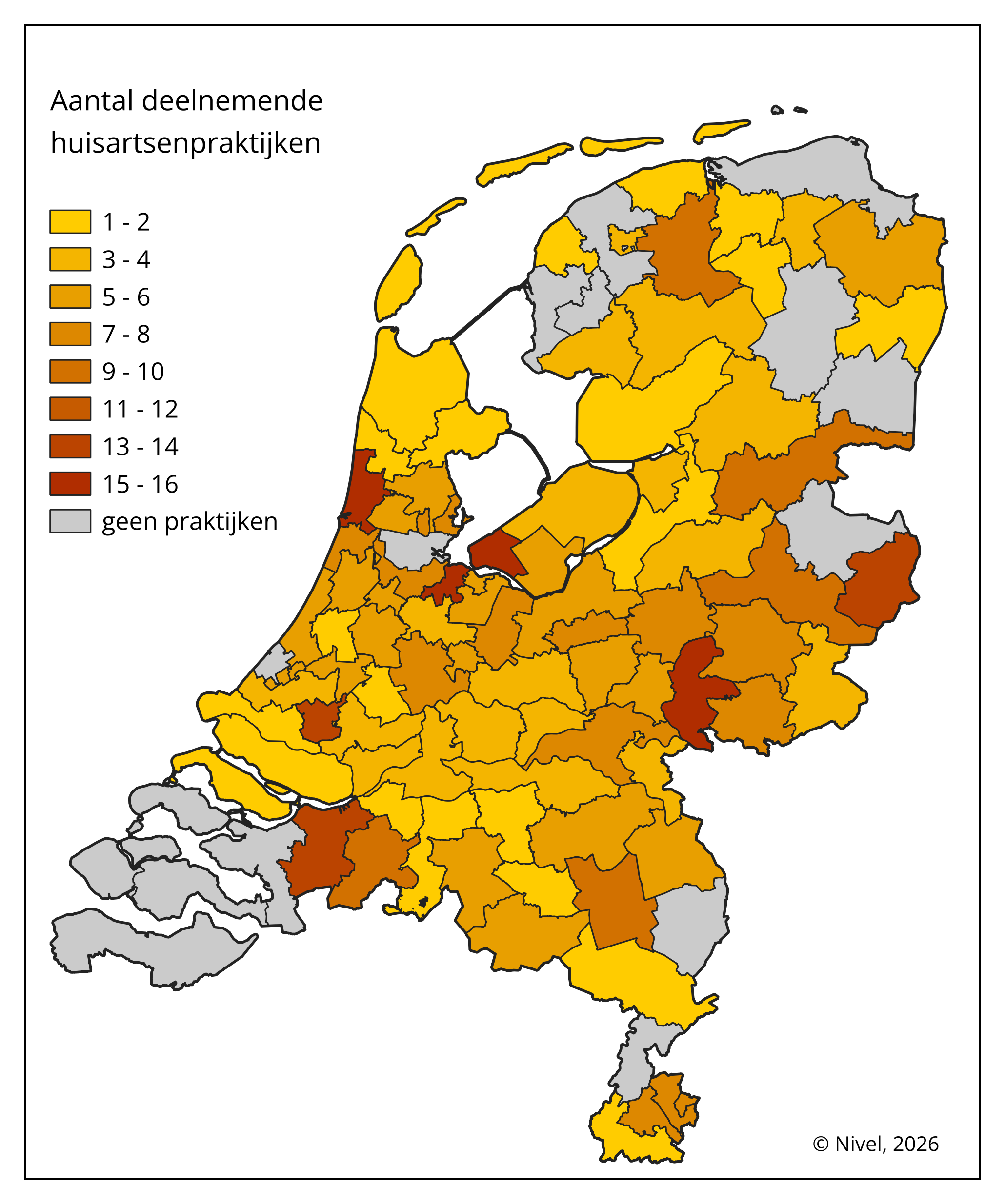 Deelnemende praktijken NZR