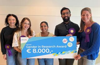 Nivel: Team GenIN wint ZonMw Gender in Research Award 2025