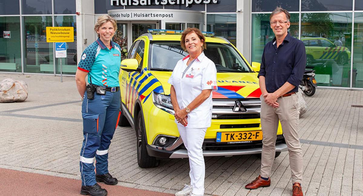 De ‘Rapid Huisartsengeneeskundige’ heeft duidelijke meerwaarde in de samenwerking tussen de huisartsenpost en ambulancedienst