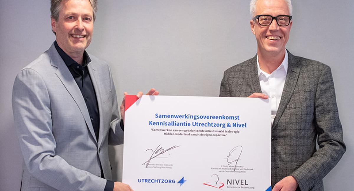 Nivel en Utrechtzorg starten regionale kennisalliantie zorg en welzijn