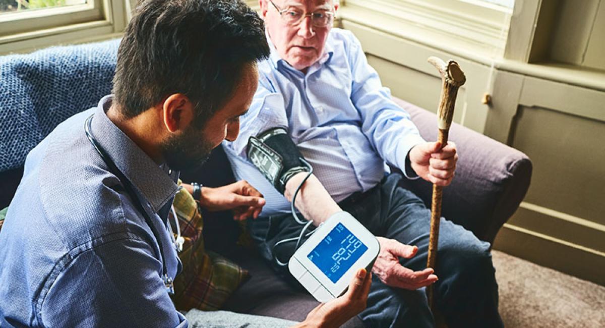 Nivel: Decline in number of home visits to elderly people by general practitioners